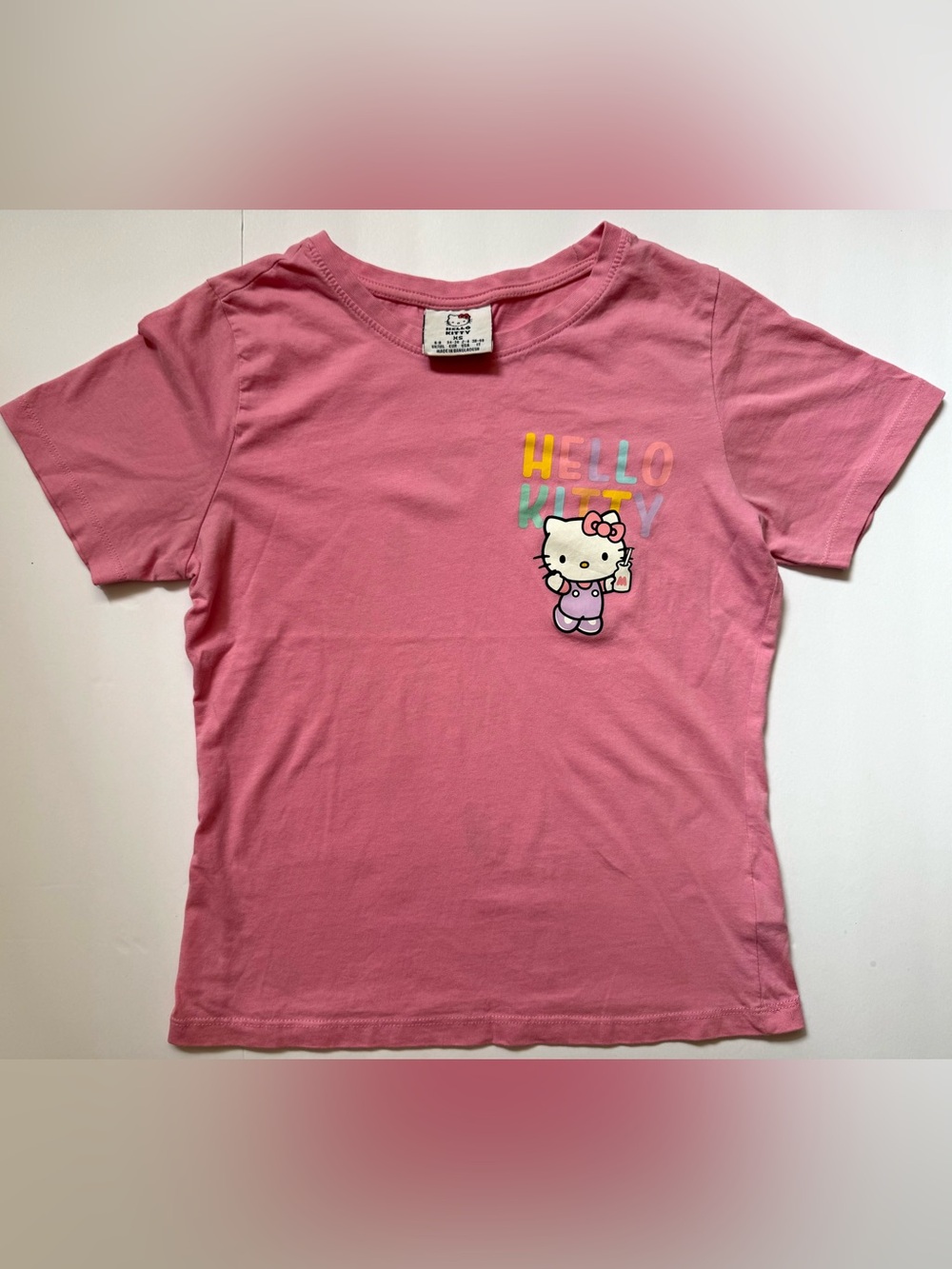 Hello Kitty Sanrio Pink Graphic T-Shirt Women’s XS